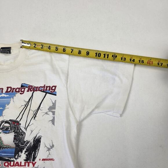 Vintage NHRA Gatornationals Shirt Mens 1989 Drag Racing Motorcraft USA 80s - Picture 8 of 10